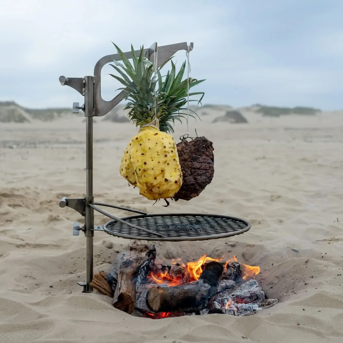 Outdoor portable grill, camping, campfire grill