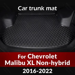 Car Trunk Mat For Chevrolet Malibu XL Non-hybrid 2016-2022 21 20 19 18 17 Custom Car Accessories Auto Interior Decoration