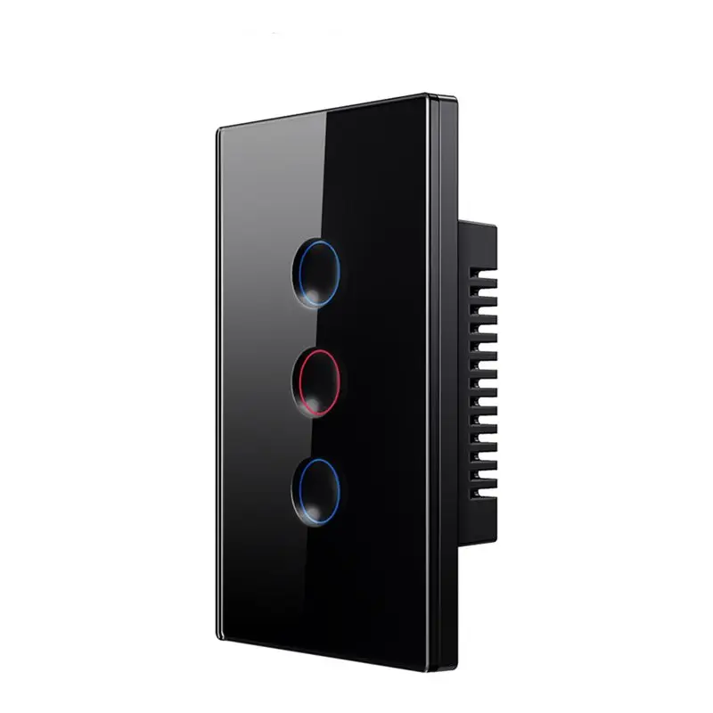[NEWA08R】 Zigbee Smart Touch Switch 110-240V 2.5D Concave Style Zigbee3.0 Signal Repeater Work With Alexa Google Home