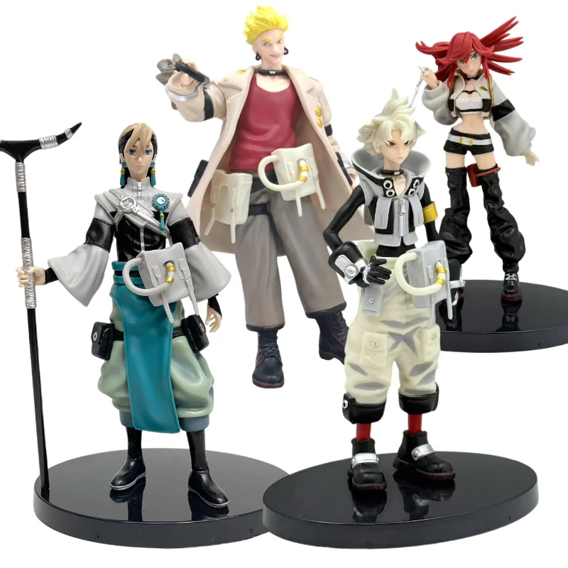 Anime GACHIAKUTA Anime Figur luth Riyo Rudo Enqin Surebrec AKUTA Team Action Figuren Sammlung Serie Modell Ornamente Spielzeug Geschenk