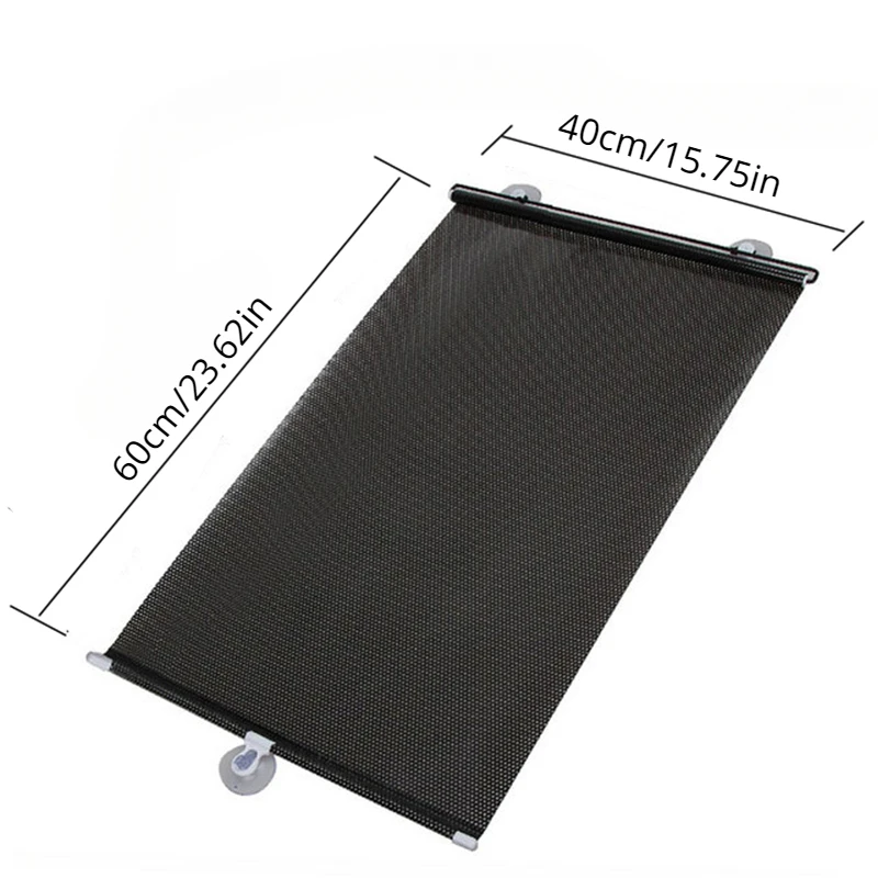 Retractable Set Front Rear Window UV-protective Heat Insulation Curtainfor Car Windshield Sunshade Protection Car Sun Shade