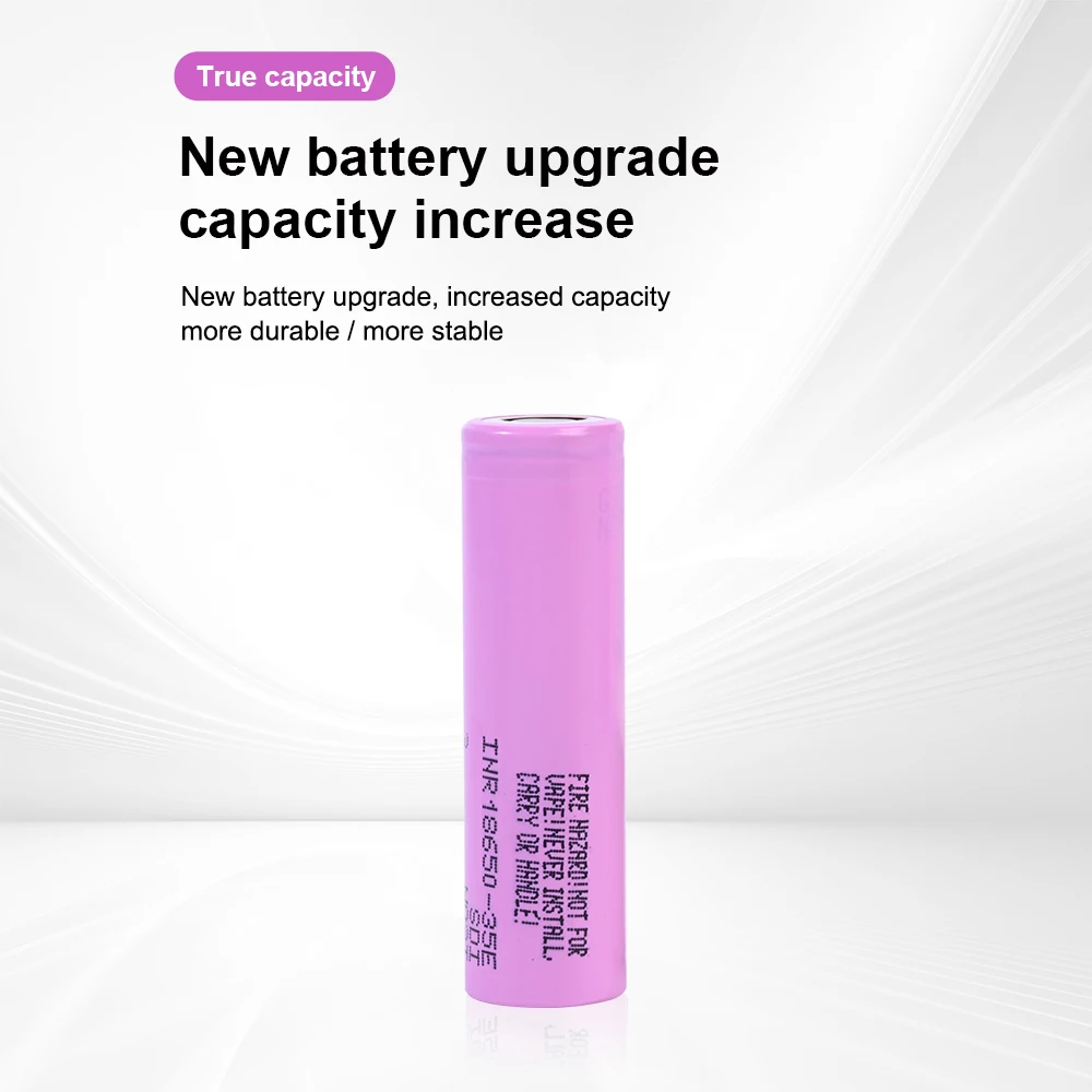 10/20/30PC INR18650-35E 3500mAh Li-ion battery cells 20A Lithium Lon Battery Replacement External for BatterySamsung 35E