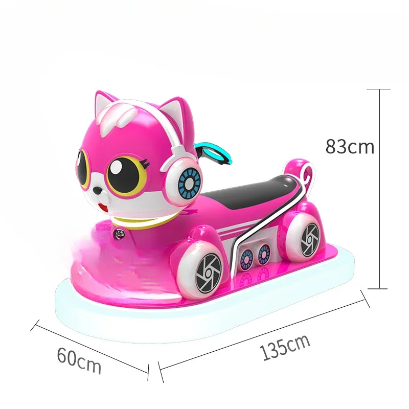 سيارات ممتصة كهربائية مزدوجة الركاب للمراكز والبلازاس الخارجية #5