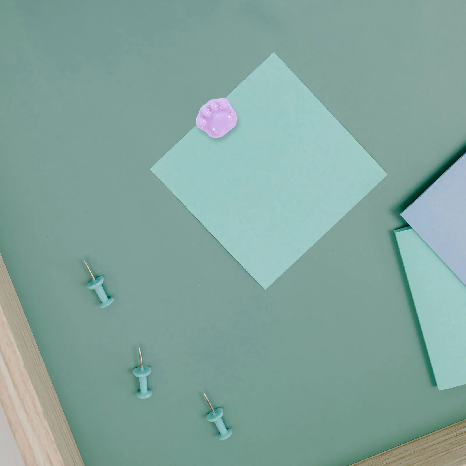 30 قطعة دبابيس دفع مخلب لطيف على شكل مخلب الحيوان مسامير الإبهام لوحة الفلين الزخرفية دفع دبابيس لوحة الإعلانات جدار الفصول الدراسية المدرسية #4