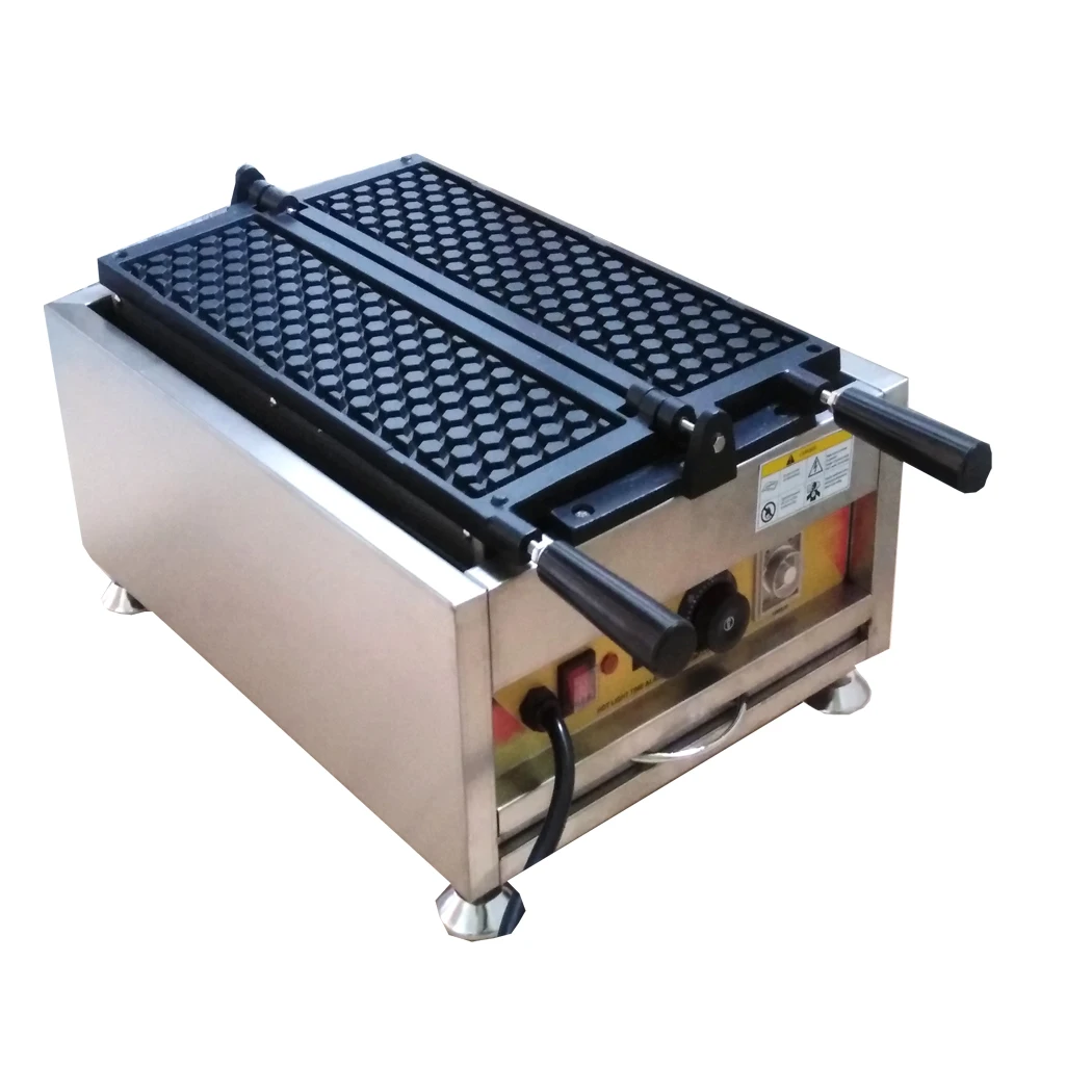 ماكينة الوافل التجارية على شكل قرص العسل، ماكينة صنع الوافل غير اللاصقة، فرن كعكة البيض الفقاعي #2