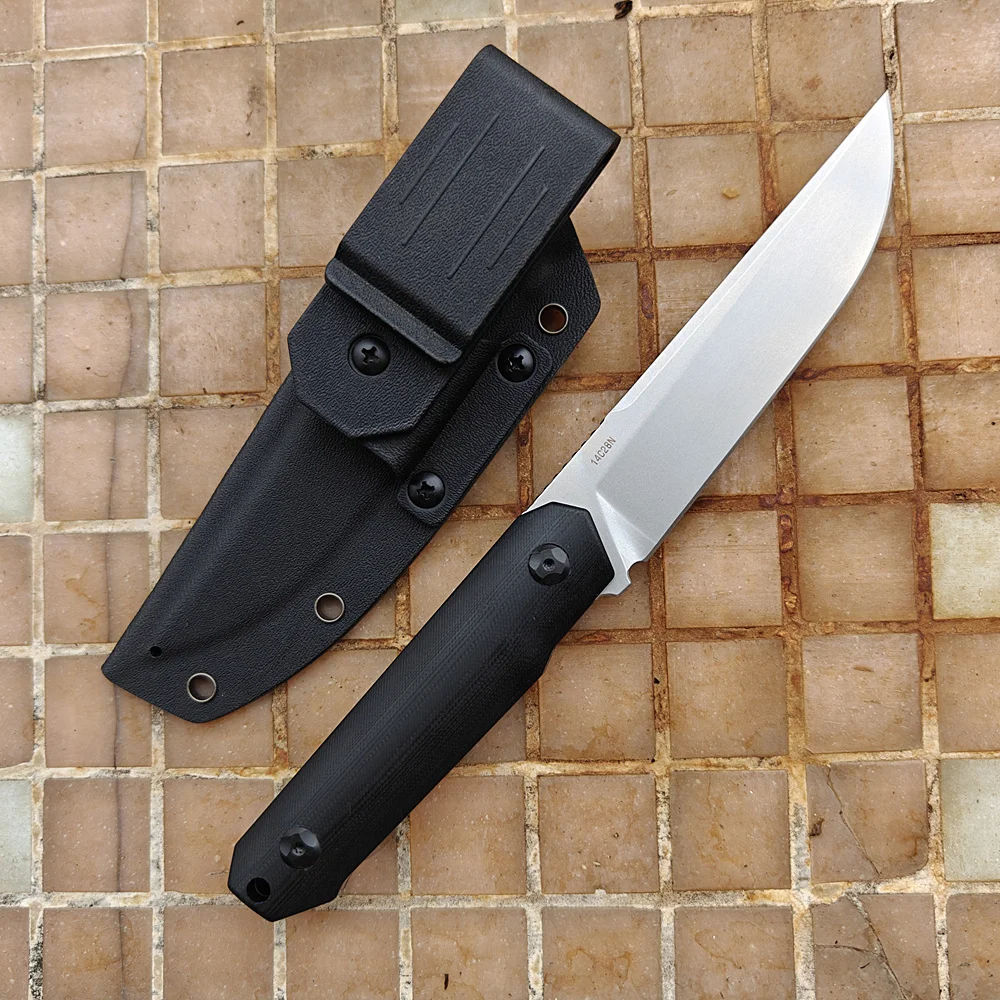 

Нож DICORIA 2026 Kwaiken Dk36 с фиксированным клинком из стали Cryro 14C28N и рукоятью G10 – универсальный инструмент для кемпинга, рыбалки, походов, активного отдыха и выживания (EDC)