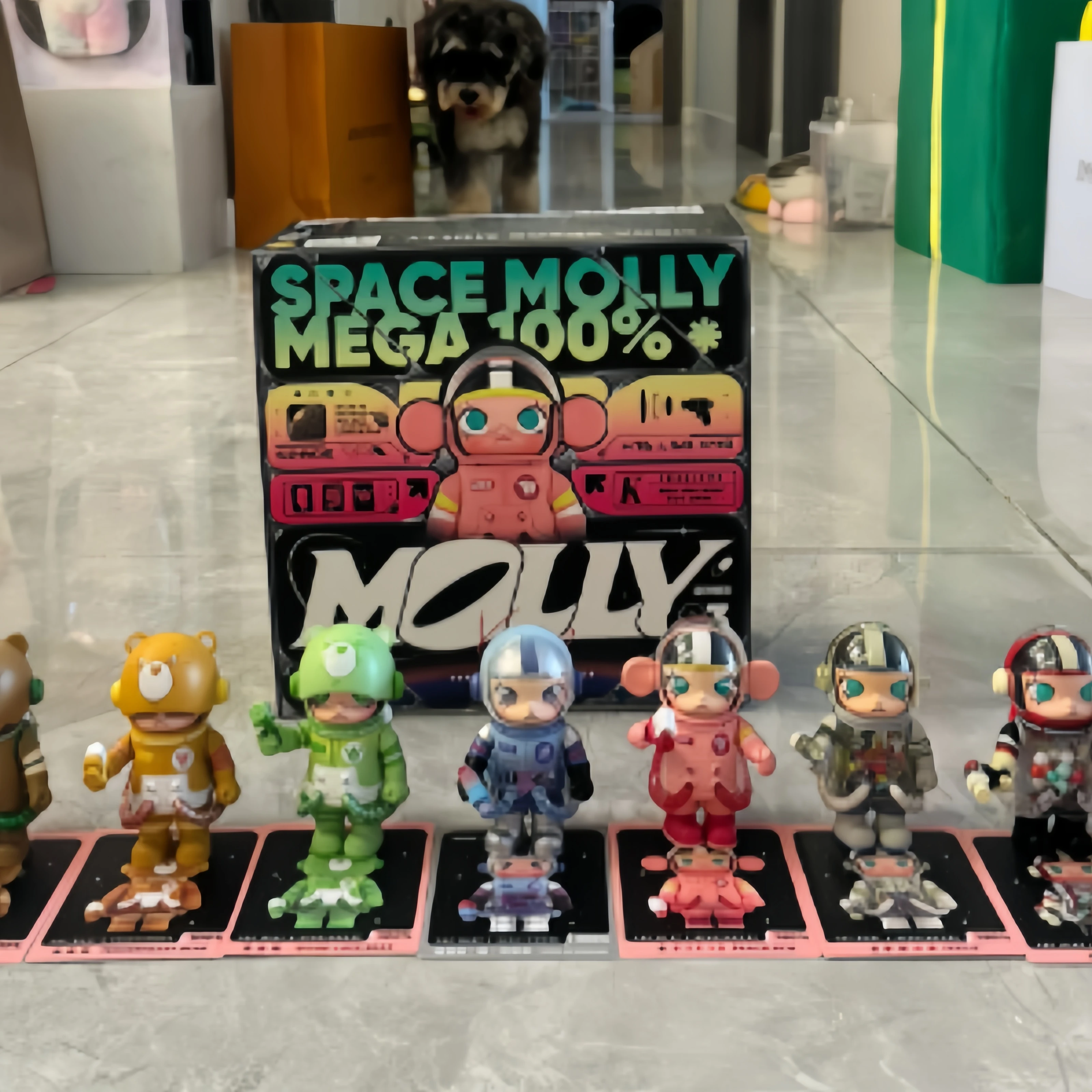 In Stock Genuine Mega Space Molly 100% Series Third Generation Blind Box Toys Doll Cute Figure Mysterious Box Desk Model Toygift