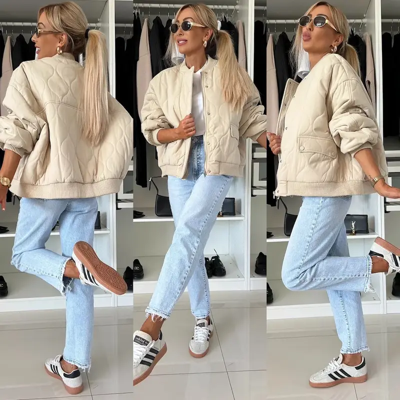 2026 Parkas Women Long Coats Hooded Coat Maxi Autumn Casual Loose Thick Warm Outerwear Coat Jackets Elegant Splice Winter Jacket - Image 4