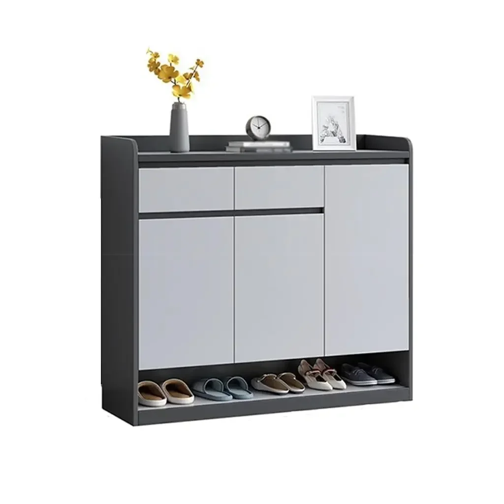 Gran oferta, mueble de zapatero barato, nuevo diseño, Zapatero para exteriores, gabinete con puerta abatible, estantes de almacenamiento abiertos
