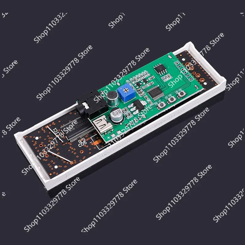 LED audio spectrum display, pickup atmosphere light, voice-activated music spectrum e-sports room atmosphere rhythm light car