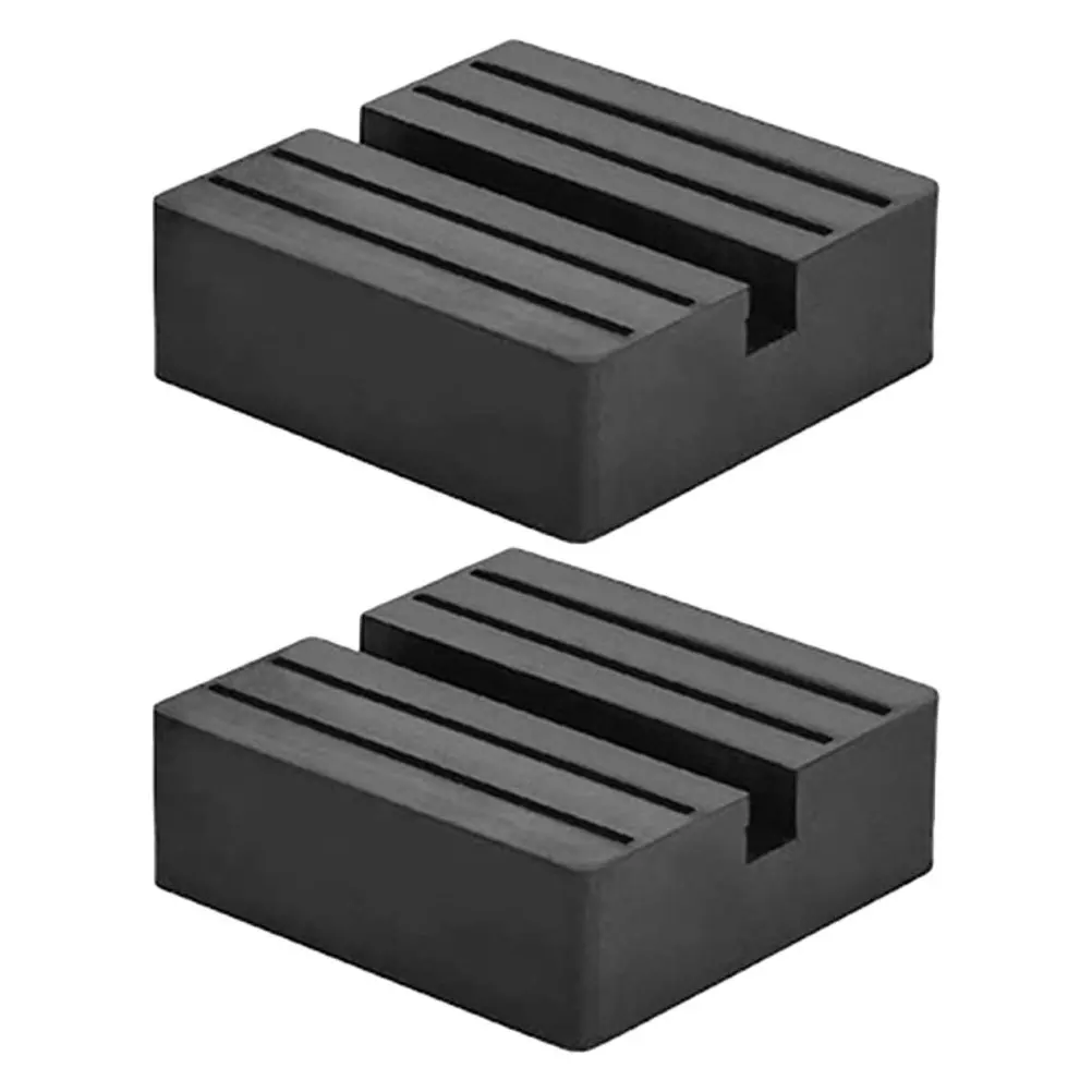 2 Buah Bantalan Untuk Dongkrak Lantai, Bantalan Penyangga Karet, Adaptor Dongkrak Kendaraan Tugas Berat, Aksesori Alat Perbaikan Mobil Truk RV