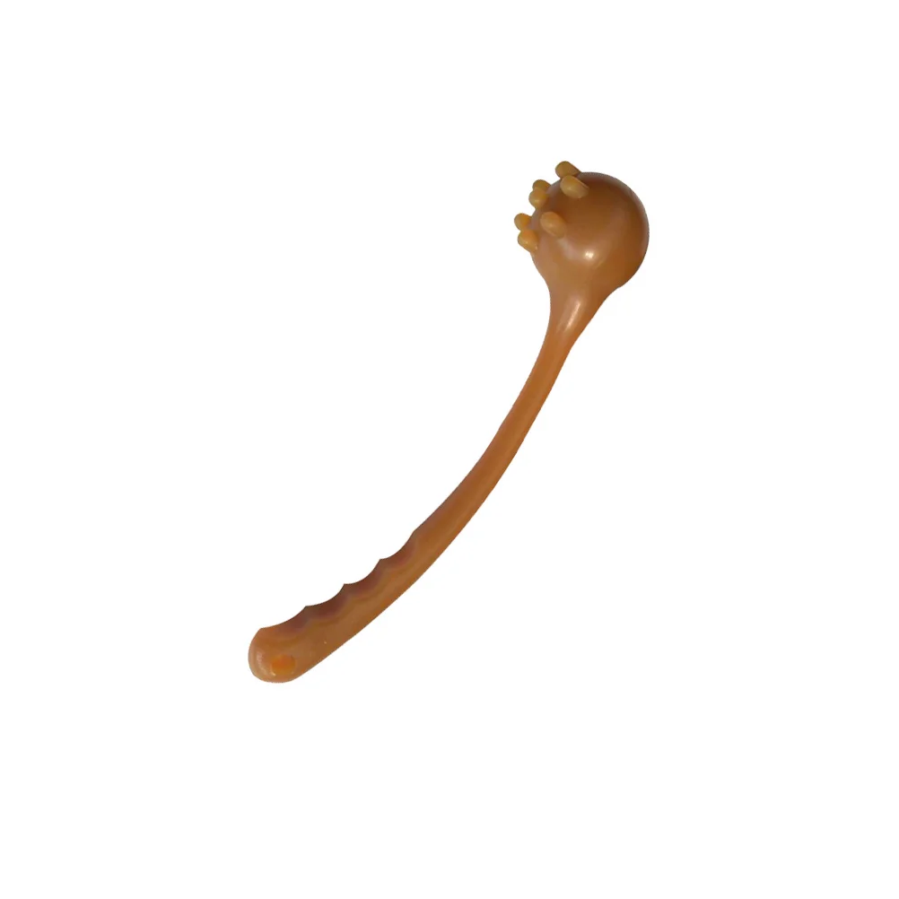 

Massage Hammer Brown Portable Fitness Therapy Tool for Neck Shoulder Back Pain Relief Stress Relaxation Multifunctional Plastic