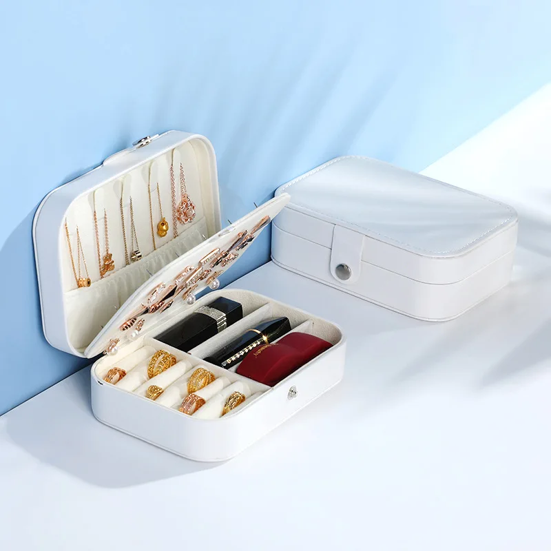 1 قطعة صندوق التعبئة والتغليف الراقية ، أقراط الزفاف ، القلائد ، الخواتم ، صندوق تخزين المجوهرات #6