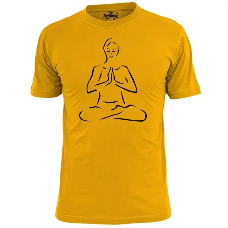 Mens Yoga Pose V1 T Shirt Spirituality