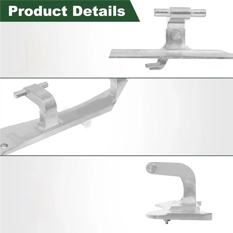 [Heavy Duty】 Washer Dryer Door Hinge Replacement Repair Parts- 2Pcs For Whirlpool W10208415 For Maytag Washing Machine Accessori