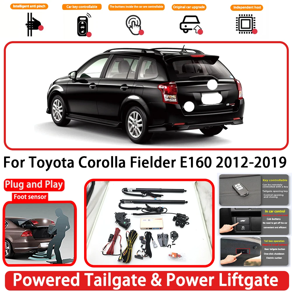 for Toyota Corolla Fielder E160 2012-2019 OEM Plug and Play Auto Powered Tailgate Power Liftgate Rear Trunk Opener System