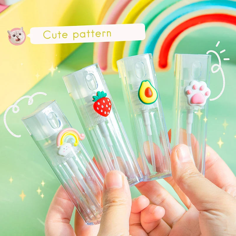 10ml pojemnik na kosmetyki z kreskówek makijaż studencki nawilżanie Mini pusta butelka alkohol butelka z rozpylaczem przenośna butelka podróżna