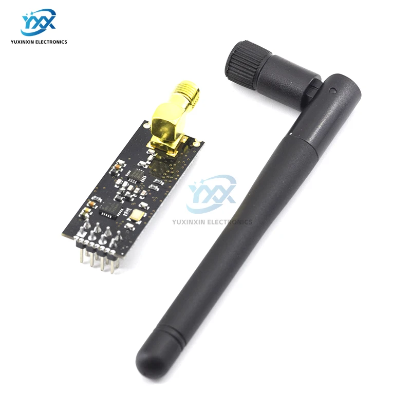 1/3/5/10PCS NRF24L01+PA+LNA 2.4G Wireless Module NRF24L01 Long-Distance 1100 Meters Module with Antenna