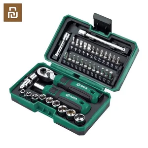 Xiaomi Sata Set Set 6.3mm Ratschenkit Haus DIY Reparaturwerkzeuge Magnetische Schlitzschlüssel Bits Schlitzschlüssel -Set Handwerkzeugset Handwerkzeugsatz 12 Hauptverkaufs -Seta Key Save - №11
