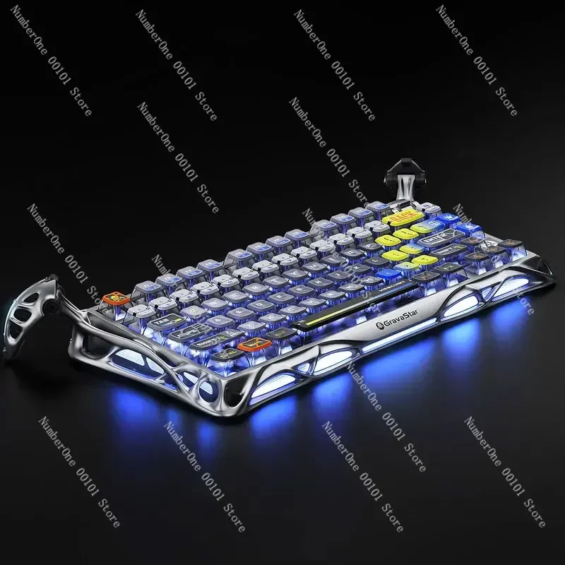 

K1 Pro 75% Wireless Mechanical Gaming Keyboard 79 Keys RGB Backlit Linear Switches Mechanical Keyboard
