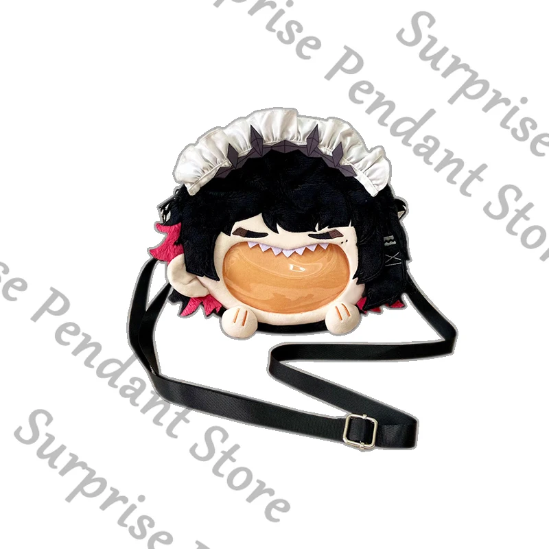 「Ellen Joe·ita-bag」Zenless Zone Zero Game ambitus tas selempang mewah elemen kuadrat lucu, hadiah ransel tas mulut besar