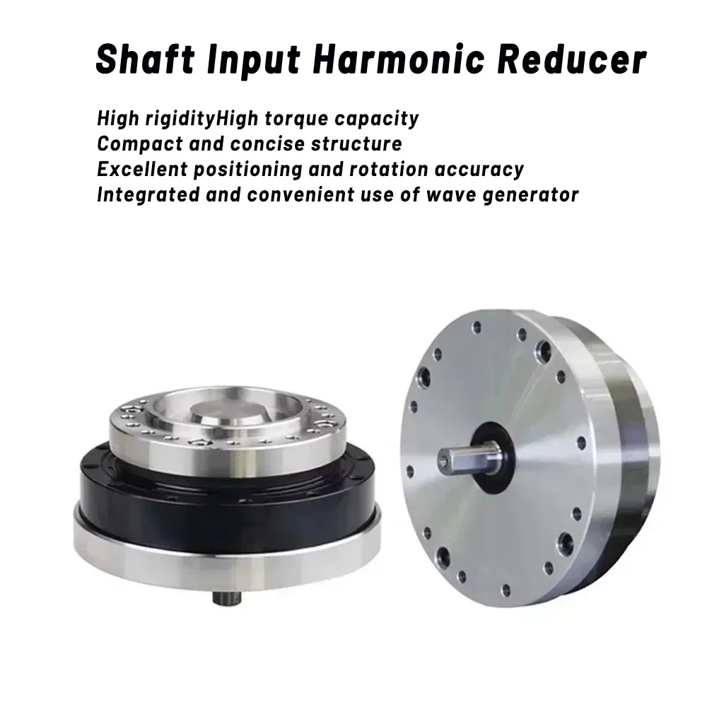 High Precision Harmonic Drive Reducer Input Shaft Type Harmonic Gearbox For Stepper Servo Motor Industry Robot Machine 30 Arcsec