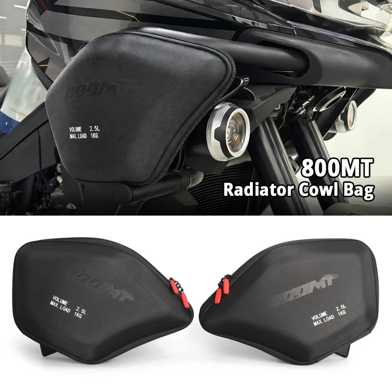 For Cfmoto 800MT CF 800 MT MT800 2022 2023 2024 2025 Motorcycle Left Right Radiator Cowl Bags Side Fairing Waterproof Tool Bag