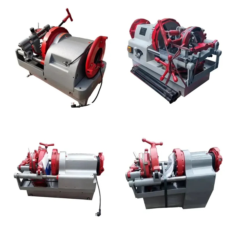 for 6 Inch Heavy Duty Pipe Tapping Machine 2 1/2 to 6 Inch 1.1KW 380V Industrial Electric Threader