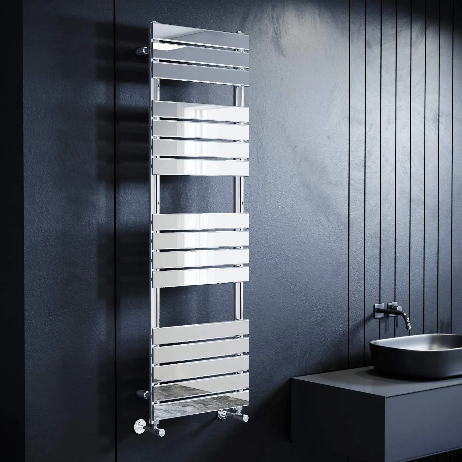 Towel Rack Bathroom Radiator Towel Shelf Towel Dryer Water Heating Radiator for Bathroom