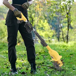 Determiner-Cultivateur électrique sans fil double face, cultivateur de jardin 3.9 pouces avec poteau extensible 20V