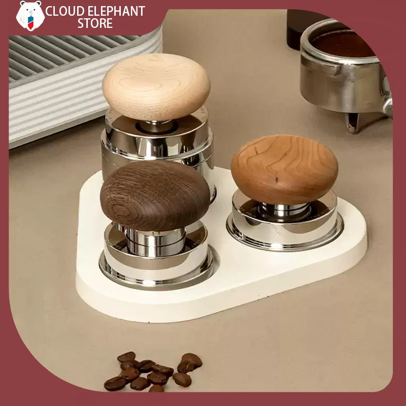 IN STOCK TIMEMORE 58.4mm Mushroom Series Espresso Tamper Italian Constant Force Powder Hammer Coffee Machines Powder Press Gifts
