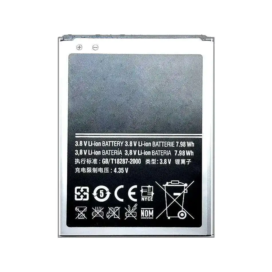 بطارية الهاتف المحمول EB535163LU 2100Mah لسامسونج غالاكسي جراند Duos I9082 I9080 I9128e I9060 I9301 I9118 I9182