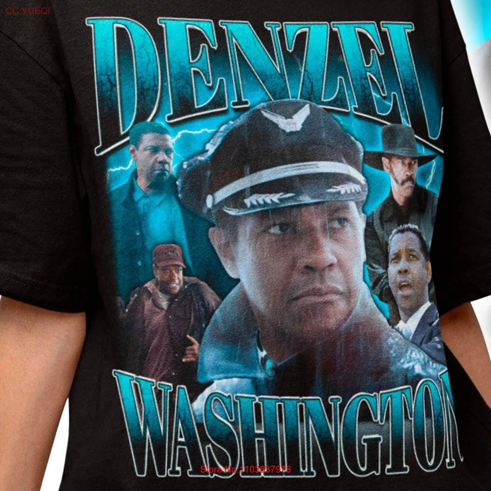 LIMITED!! Denzel Washington Gift Bootleg Vintage Retro Unisex GraphicT-Shirt