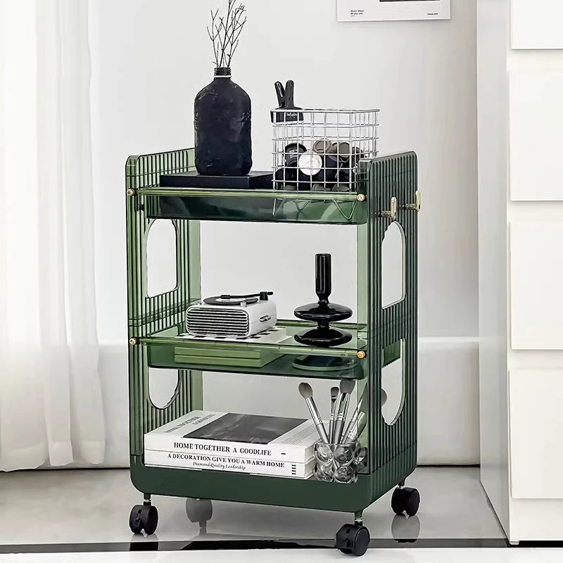 Organization Trolley Kitchen Island Cart Storage Bedroom Kitchen Island Food Truck Carro Plegable Con Ruedas Home Accessories