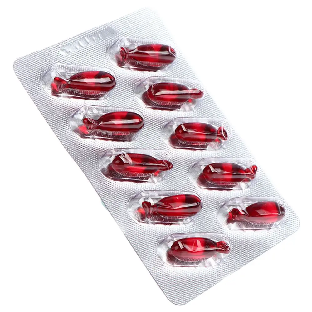 10Pcs Scary Halloween April Fools Day Vampire Party Props Trick  Prank  Fake Blood Pills Hematemesis Capsules