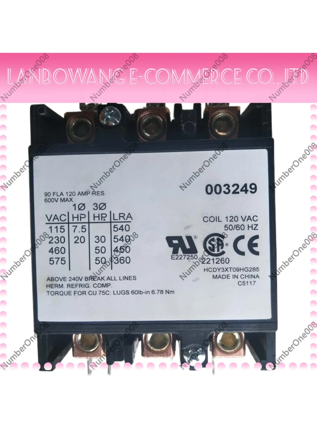

Contactor 003249 003248 for Hypertherm MAXPRO200 Plasma Cutter, Replacement Electrical Switch Part