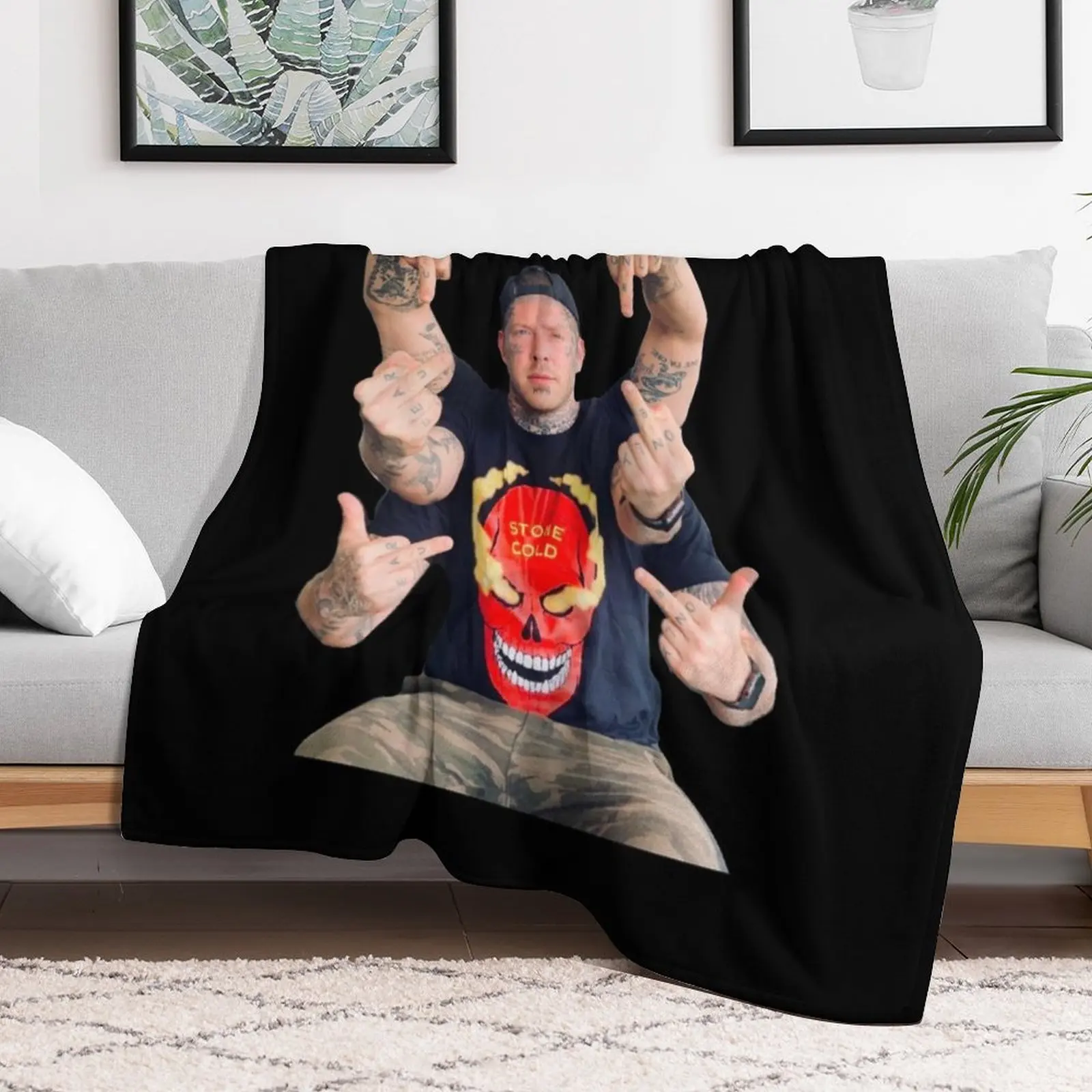 Tom MacDonald Throw Blanket Soft Comfort Blanket for Reading Watching TV
