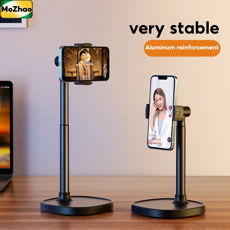 

MoZhao Mobile Phone Magnetic Suction Stand Desktop Mobile Phone Stand Lift Adjustment Magsafe for IPhone 12/14/13promax TikTOK