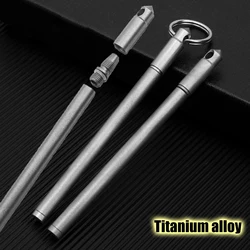 MINI Titanium Alloy Break Windows Tactical Pen EDC Multi-functional Self-defense Tool Travel Metal Ballpoint Pen Signature Pen