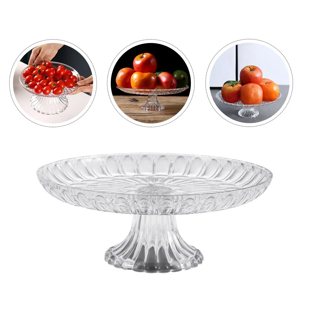 Multi-Function Acrylic Cupcake Stand Transparent Fruit and Dessert Holder Elegant Party Accessory for Wedding Birthday Gathering