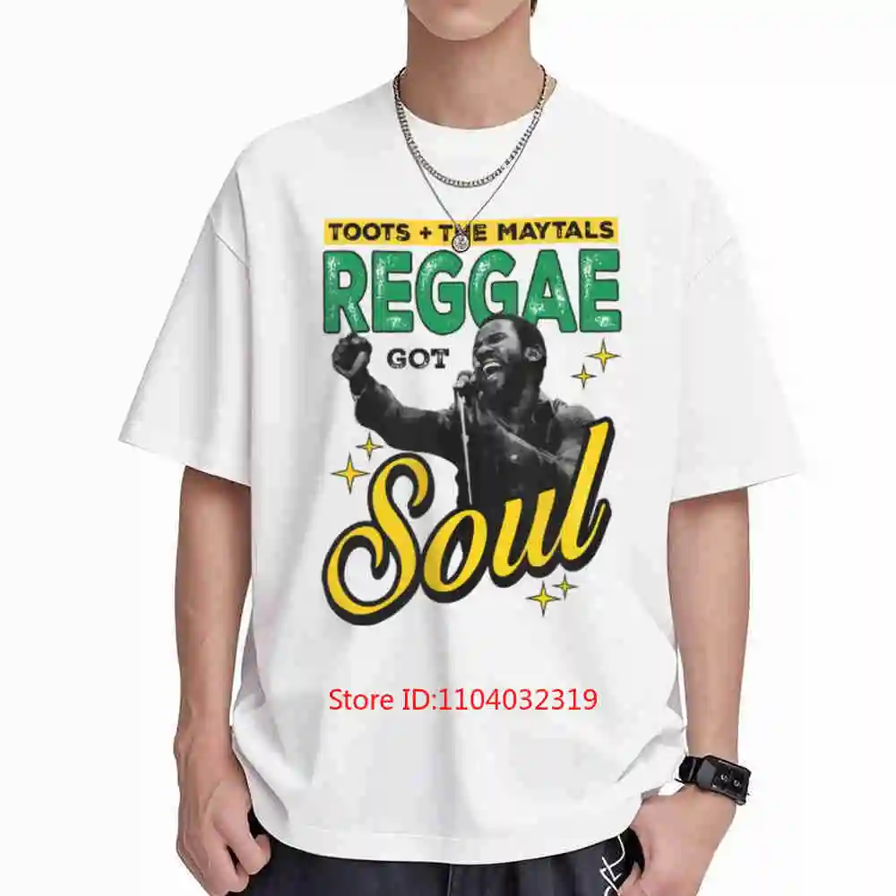 Toots The Maytals Reggae Got Soul Short Sleeve Tee 100% Cotton T-Shirt