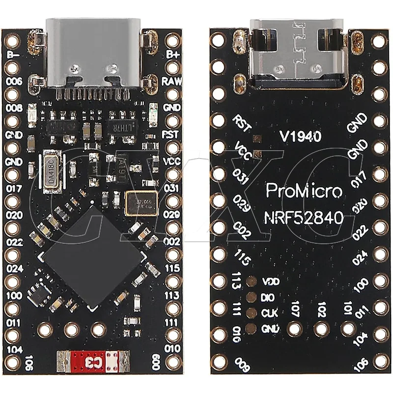 NRF52840 1-10PCS Pro NRF52840 Development Board Compatible with Nice!Nano V2.0 Bluetooth Charging Management Pro Micro NRF52840