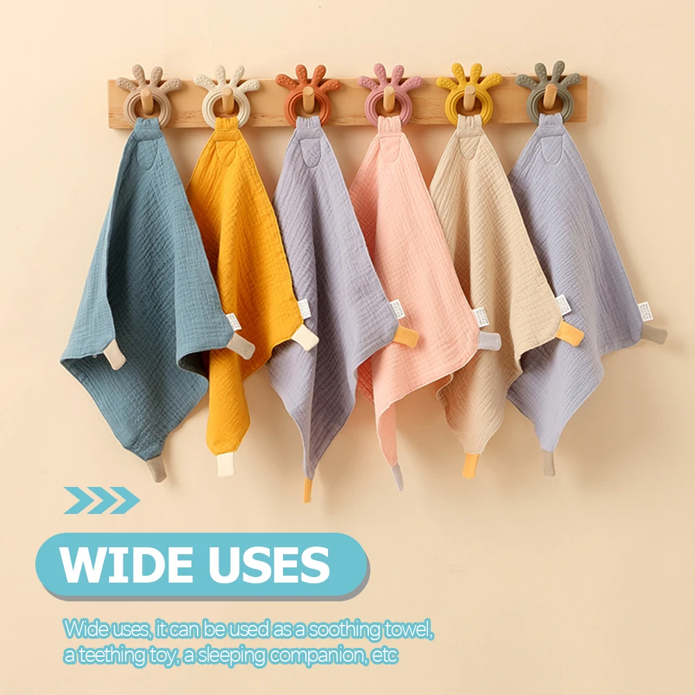 

Soothing Towel Toddle Security Blanket Newborn Baby Girl Gift for Boys Infant Unisex