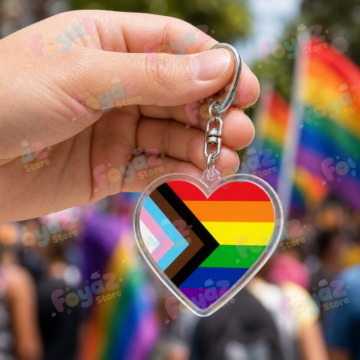 LGBTQ+ Regenbogen Schlüsselanh – Tech Girl Accessories Bewertung und Preis