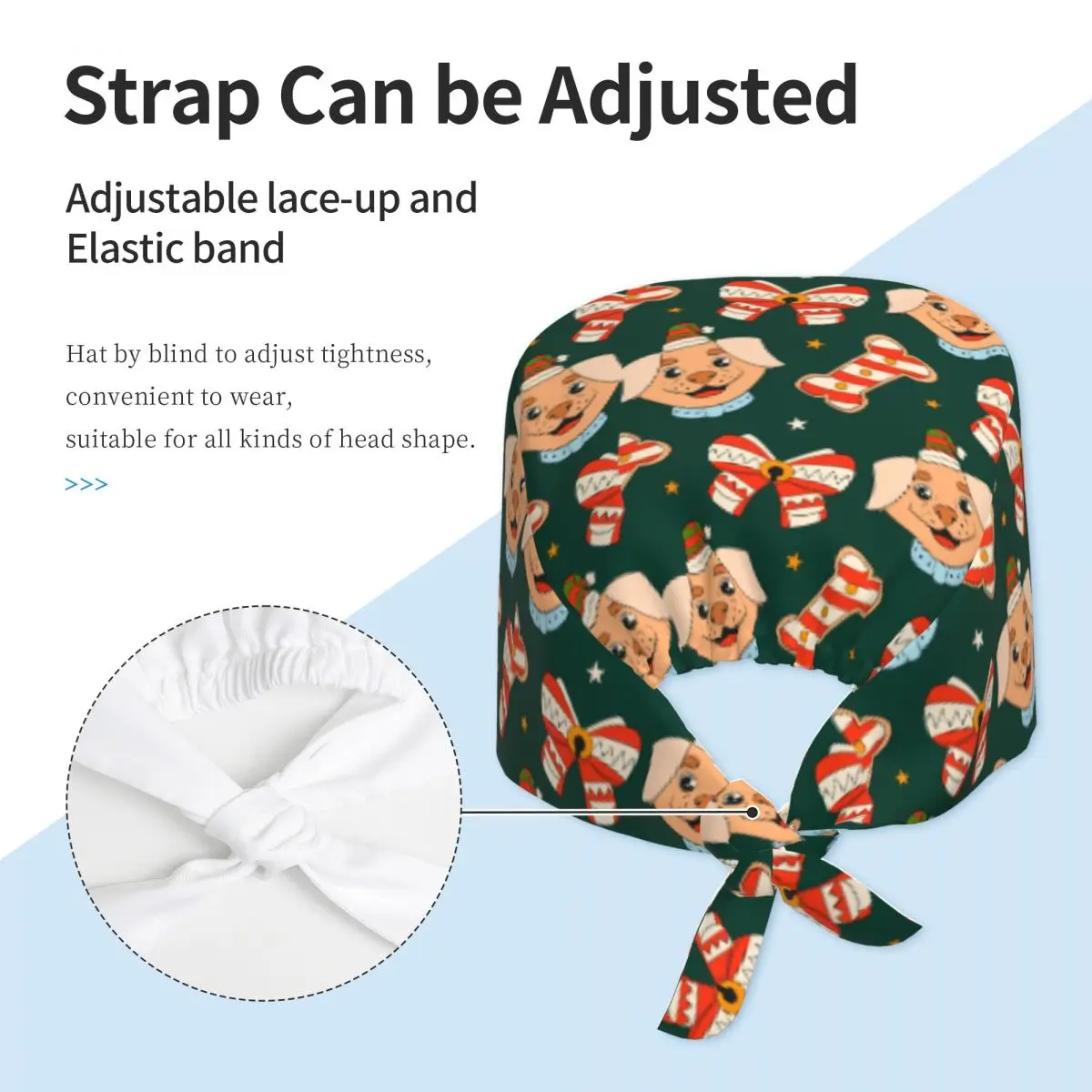 Chapeau de travail pour chien mignon, casquette décontractée, sac de lavage, mode