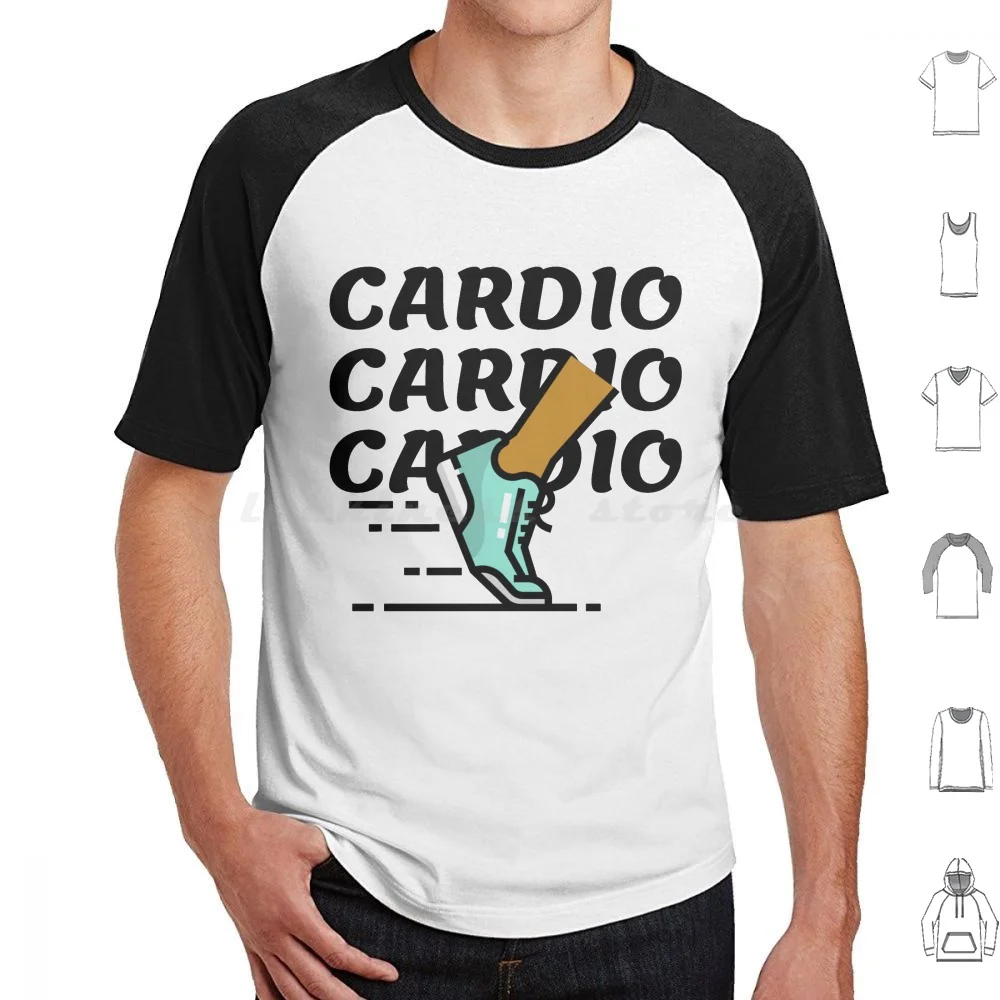 Cardio Cardio Cardio T Shirt T Shirt 6xl Cotton Cool Tee The Gym Running Cardio Healthy Fitness Funny Fitness Cardio Cardio