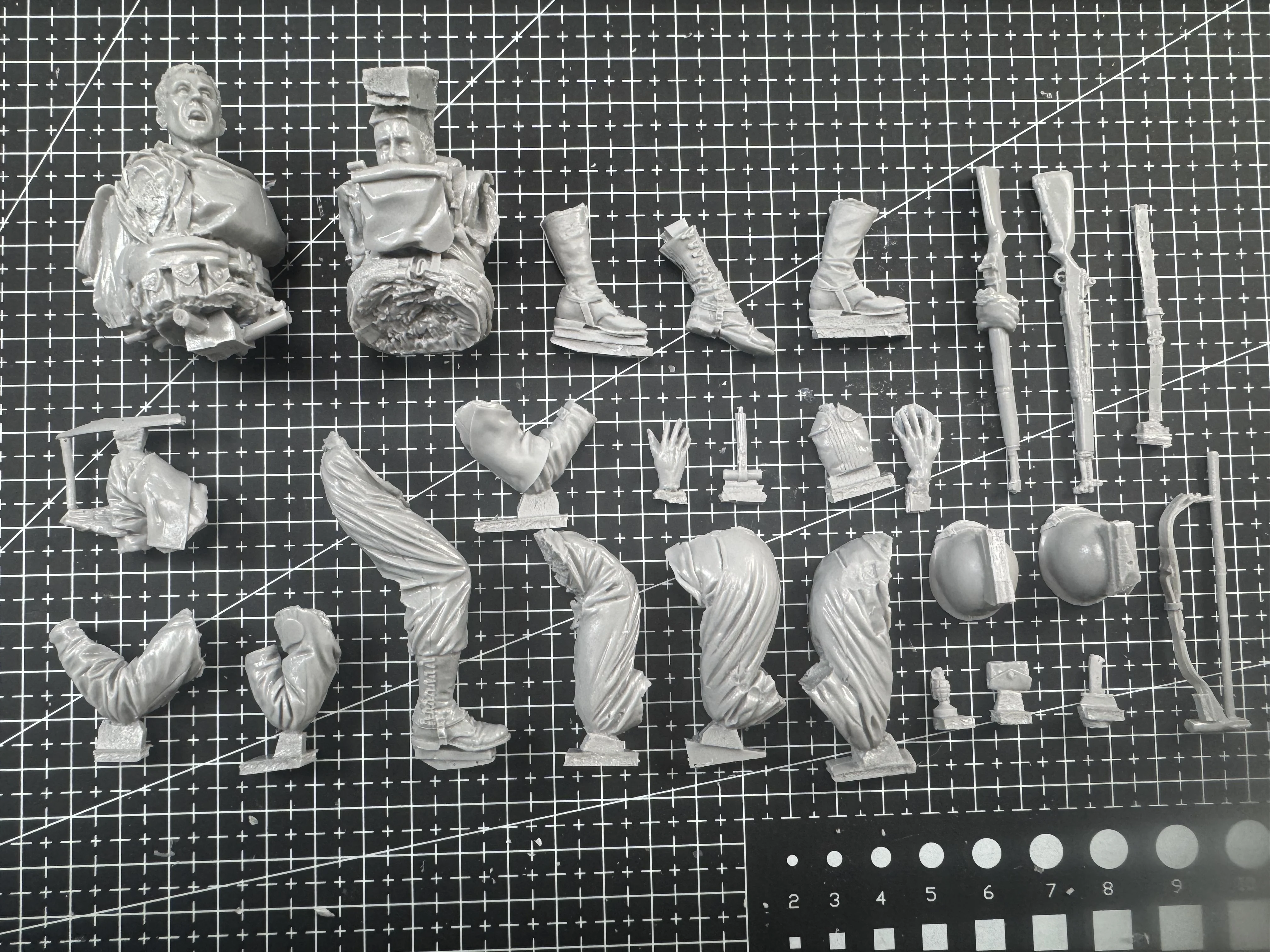 

1/16 Casting Resin Model Assembly Kit, GK, US Soldier, Unpainted