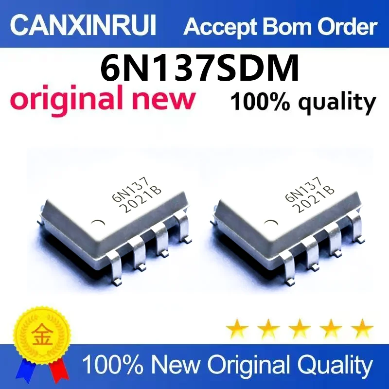 (5pcs-100pcs)Brand new original 6N137SDM SMD-8 optocoupler chip