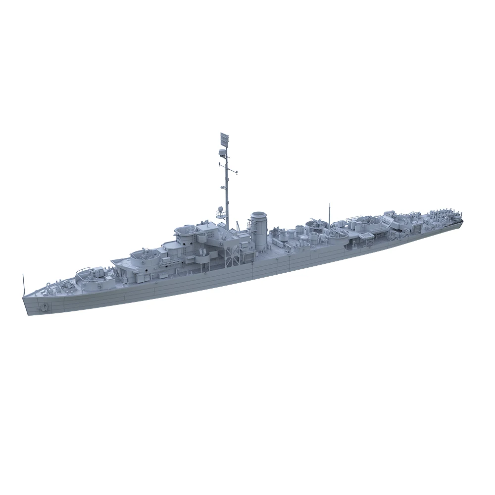 SSMODEL SSC596 1/700  Military Model Kit USS Hoquiam Frigate PF-5 Miniature Static