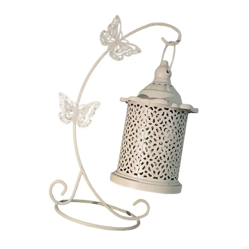 Romantics Hollows Carveds Metal Lanterns For Tabletop Fireplaces Mantels Y4QC